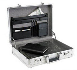Lockable Aluminum Laptop Case Business Briefcase Wear Resistant For Outdoor