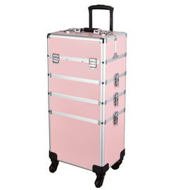 Professional Makeup Vanity Trolley Case With Removable Universal Wheel